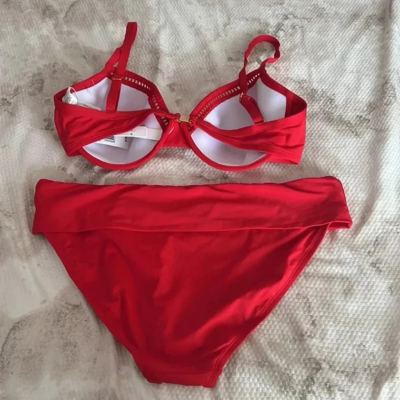 BLEU ROD BEATTIE Behind The Seams Underwire Bikini Top and Bikini Bottom - Picture 7 of 11